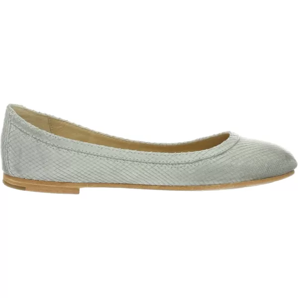 Frye Carson Ballet Flats for Women Featuring Premium Tumbled Leather with Leather Lining and Leather Outsole – 3/8" Heel