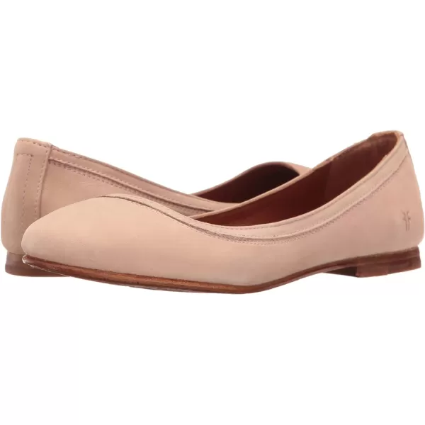 Frye Carson Ballet Flats for Women Featuring Premium Tumbled Leather with Leather Lining and Leather Outsole – 3/8" Heel