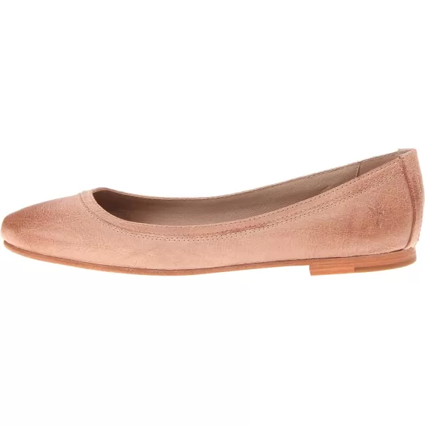 Frye Carson Ballet Flats for Women Featuring Premium Tumbled Leather with Leather Lining and Leather Outsole – 3/8" Heel