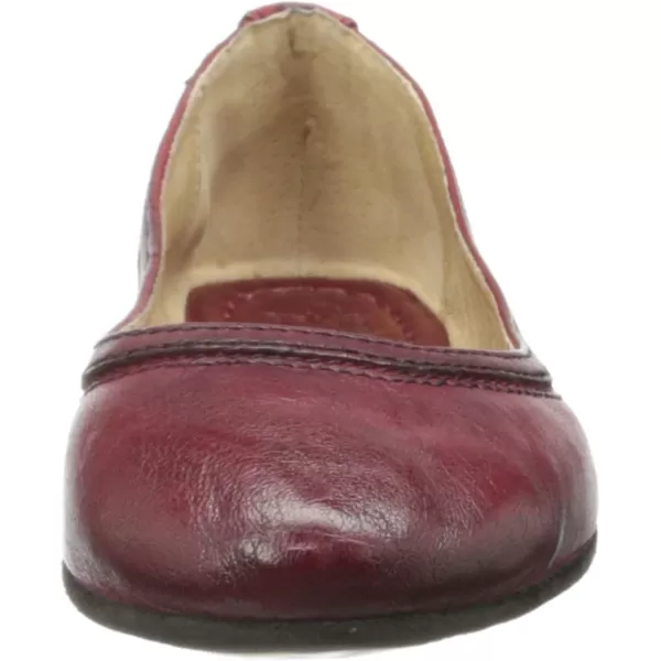 Frye Carson Ballet Flats for Women Featuring Premium Tumbled Leather with Leather Lining and Leather Outsole – 3/8" Heel