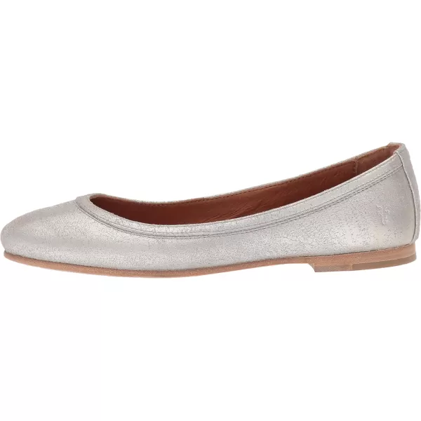 Frye Carson Ballet Flats for Women Featuring Premium Tumbled Leather with Leather Lining and Leather Outsole – 3/8" Heel