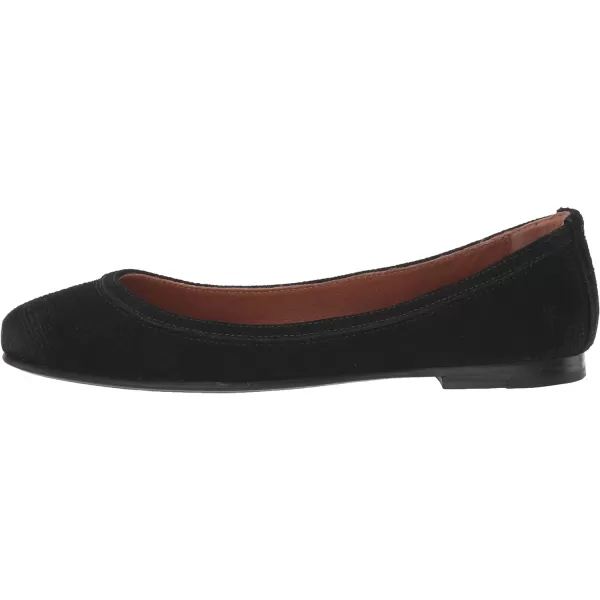 Frye Carson Ballet Flats for Women Featuring Premium Tumbled Leather with Leather Lining and Leather Outsole – 3/8" Heel