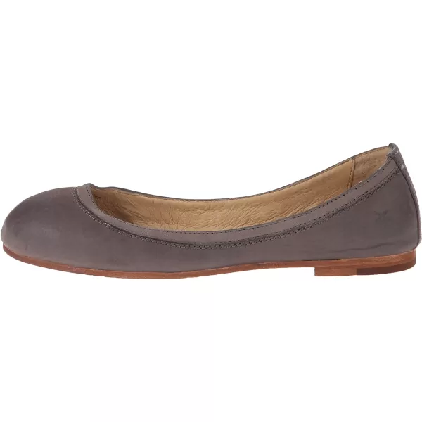 Frye Carson Ballet Flats for Women Featuring Premium Tumbled Leather with Leather Lining and Leather Outsole – 3/8" Heel