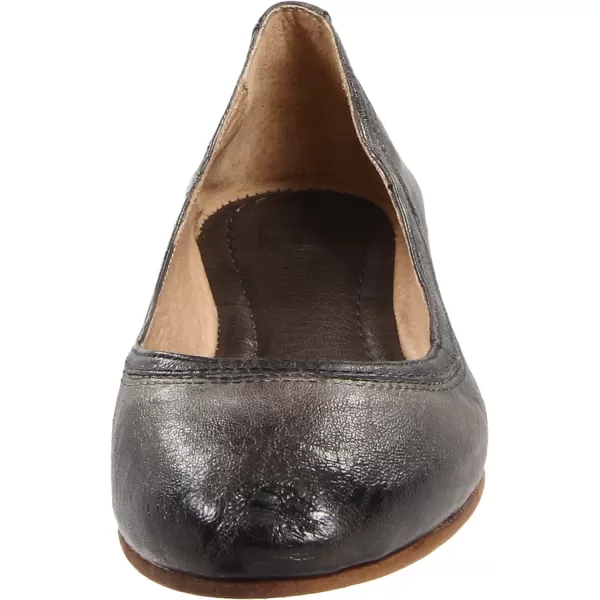 Frye Carson Ballet Flats for Women Featuring Premium Tumbled Leather with Leather Lining and Leather Outsole – 3/8" Heel