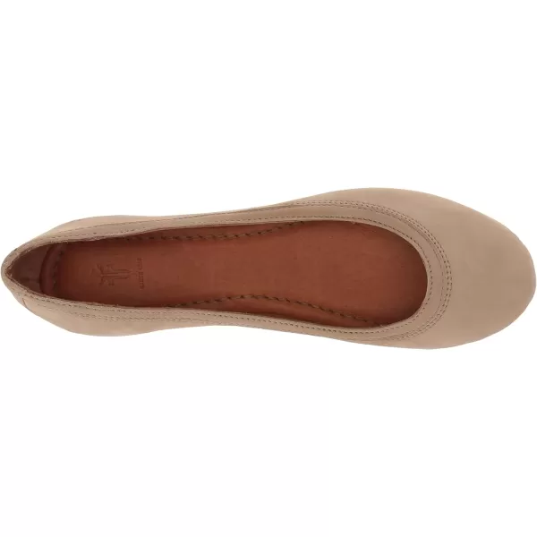 Frye Carson Ballet Flats for Women Featuring Premium Tumbled Leather with Leather Lining and Leather Outsole – 3/8" Heel