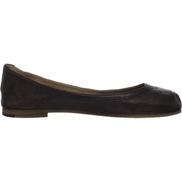 Frye Carson Ballet Flats for Women Featuring Premium Tumbled Leather with Leather Lining and Leather Outsole – 3/8" Heel