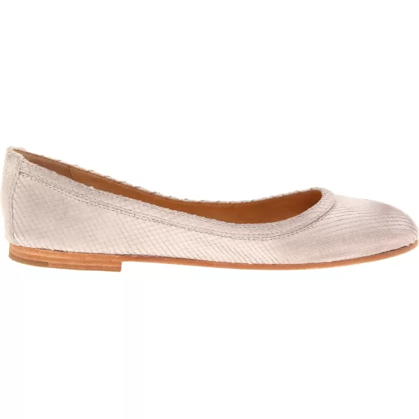 Frye Carson Ballet Flats for Women Featuring Premium Tumbled Leather with Leather Lining and Leather Outsole – 3/8" Heel