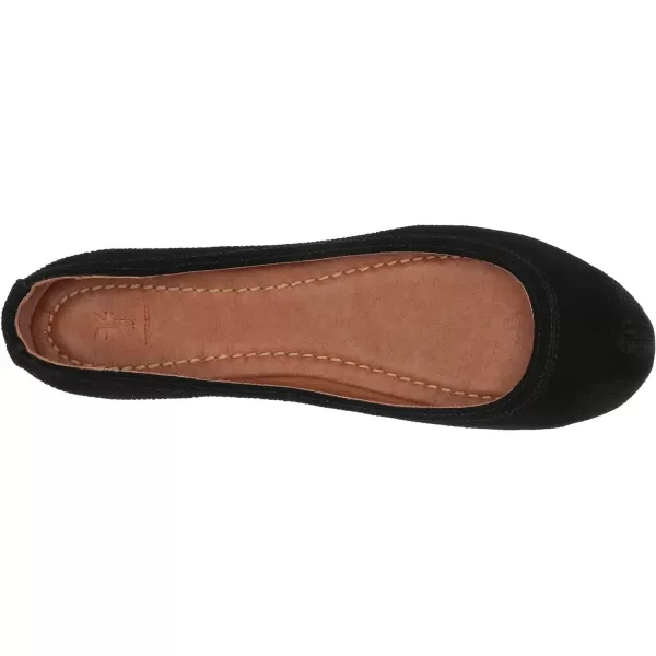 Frye Carson Ballet Flats for Women Featuring Premium Tumbled Leather with Leather Lining and Leather Outsole – 3/8" Heel