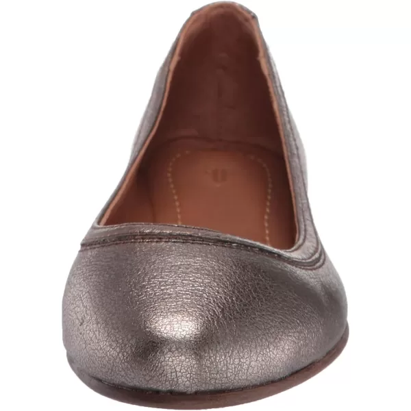 Frye Carson Ballet Flats for Women Featuring Premium Tumbled Leather with Leather Lining and Leather Outsole – 3/8" Heel