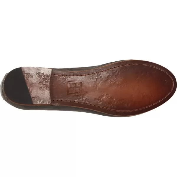 Frye Carson Ballet Flats for Women Featuring Premium Tumbled Leather with Leather Lining and Leather Outsole – 3/8" Heel