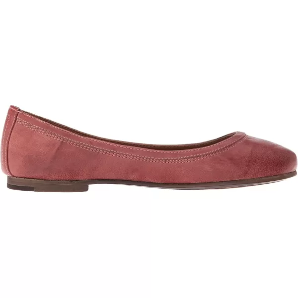 Frye Carson Ballet Flats for Women Featuring Premium Tumbled Leather with Leather Lining and Leather Outsole – 3/8" Heel