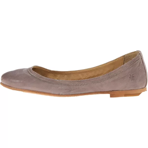 Frye Carson Ballet Flats for Women Featuring Premium Tumbled Leather with Leather Lining and Leather Outsole – 3/8" Heel