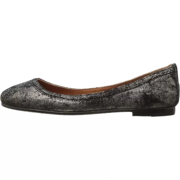 Frye Carson Ballet Flats for Women Featuring Premium Tumbled Leather with Leather Lining and Leather Outsole – 3/8" Heel