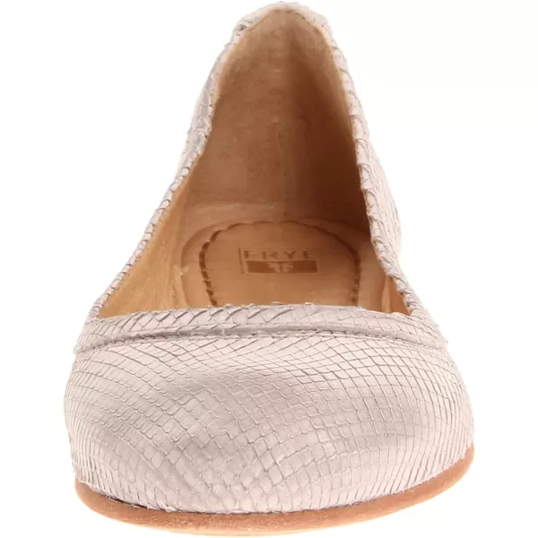 Frye Carson Ballet Flats for Women Featuring Premium Tumbled Leather with Leather Lining and Leather Outsole – 3/8" Heel