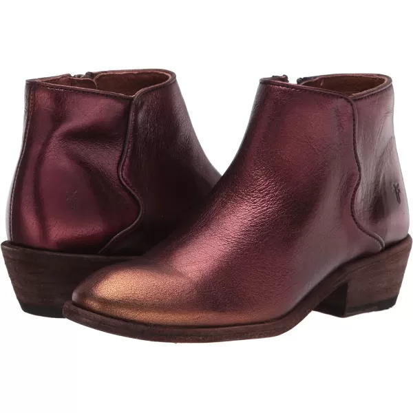 Frye Carson Piping Booties for Women Made from Soft Full-Grain Leather with Signature Western-Inspired Piping Detail and Supple Leather Lining – 4” Shaft Height