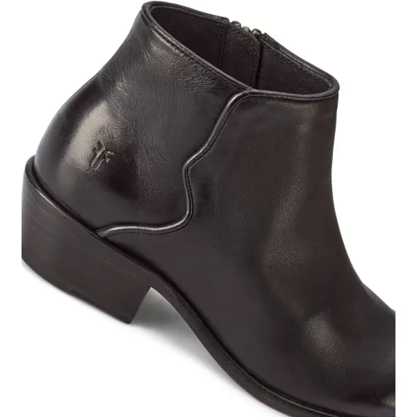 Frye Carson Piping Booties for Women Made from Soft Full-Grain Leather with Signature Western-Inspired Piping Detail and Supple Leather Lining – 4” Shaft Height)