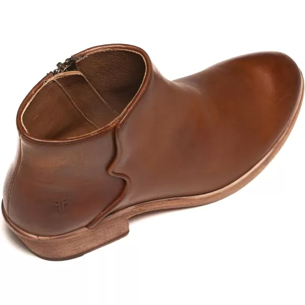 Frye Carson Piping Booties for Women Made from Soft Full-Grain Leather with Signature Western-Inspired Piping Detail and Supple Leather Lining – 4” Shaft Height)