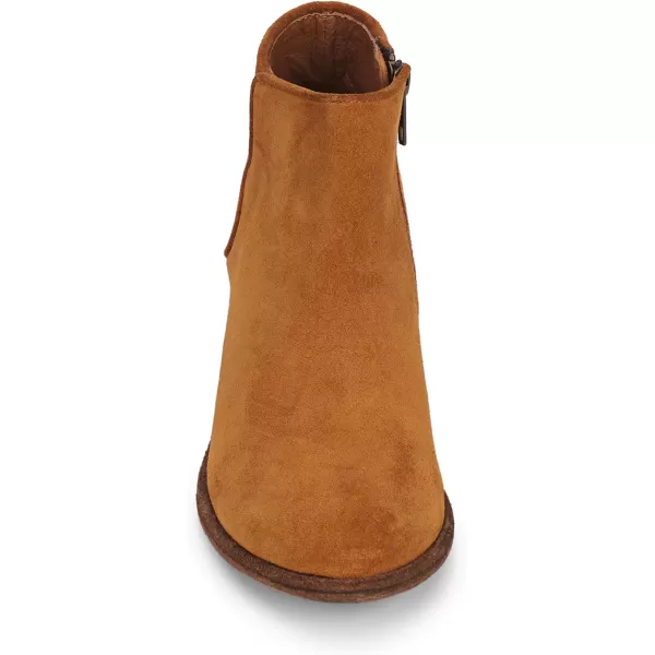 Frye Carson Piping Booties for Women Made from Soft Full-Grain Leather with Signature Western-Inspired Piping Detail and Supple Leather Lining – 4” Shaft Height)