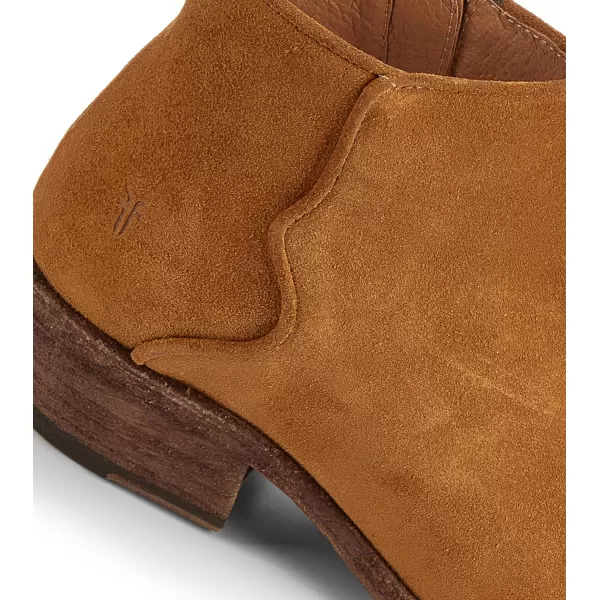 Frye Carson Piping Booties for Women Made from Soft Full-Grain Leather with Signature Western-Inspired Piping Detail and Supple Leather Lining – 4” Shaft Height)