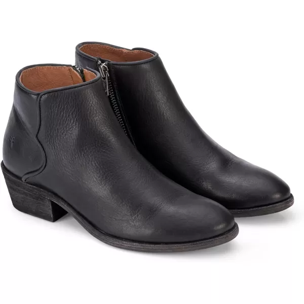 Frye Carson Piping Booties for Women Made from Soft Full-Grain Leather with Signature Western-Inspired Piping Detail and Supple Leather Lining – 4” Shaft Height)