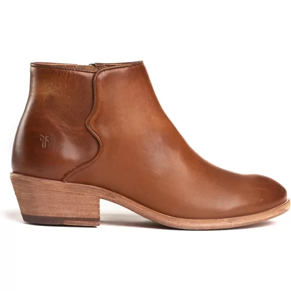 Frye Carson Piping Booties for Women Made from Soft Full-Grain Leather with Signature Western-Inspired Piping Detail and Supple Leather Lining – 4” Shaft Height)