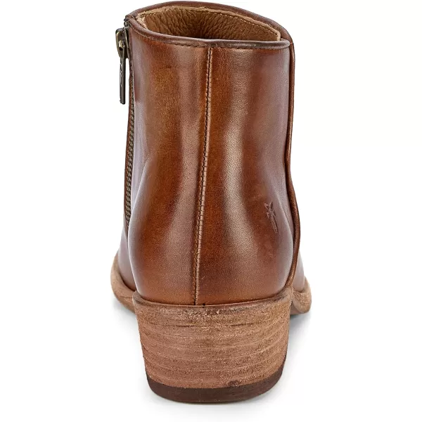 Frye Carson Piping Booties for Women Made from Soft Full-Grain Leather with Signature Western-Inspired Piping Detail and Supple Leather Lining – 4” Shaft Height)