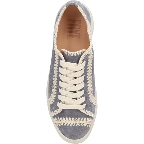 Frye Ivy Low Lace Sneakers for Women Crafted from Soft, Vintage Italian Leather with Removable Molded Footbed, Leather Lining, and Contrast White Rubber Outsoles