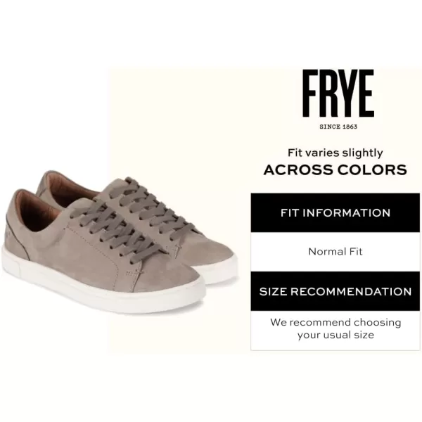 Frye Ivy Low Lace Sneakers for Women Crafted from Soft, Vintage Italian Leather with Removable Molded Footbed, Leather Lining, and Contrast White Rubber Outsoles)