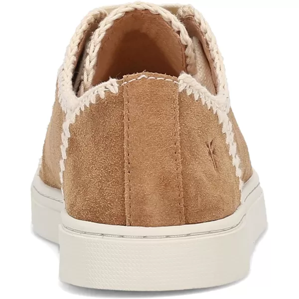 Frye Ivy Low Lace Sneakers for Women Crafted from Soft, Vintage Italian Leather with Removable Molded Footbed, Leather Lining, and Contrast White Rubber Outsoles