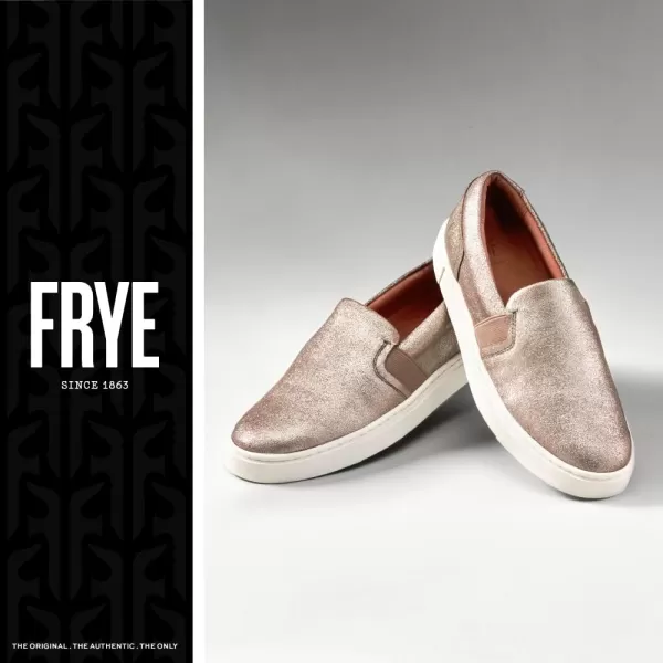 Frye Ivy Slip-On Shoes for Women Featuring Soft Leather with Thick Rubber Outsole, Removable Molded Footbed, and Padded Collar and Vamp – ½” Heel Height