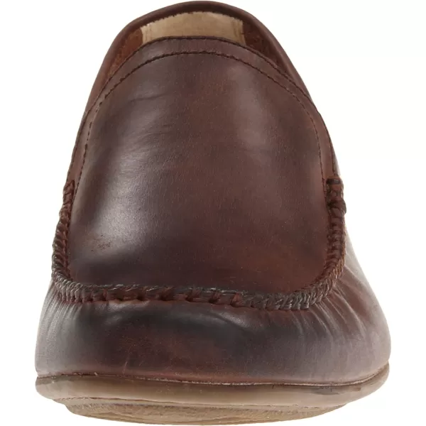 Frye Lewis Venetian Loafers for Men Hand-Crafted with Antique Pull-Up Leather with Moccasin Construction, Full Rubber Outsole, and Modified Heel – ¾” Heel Height