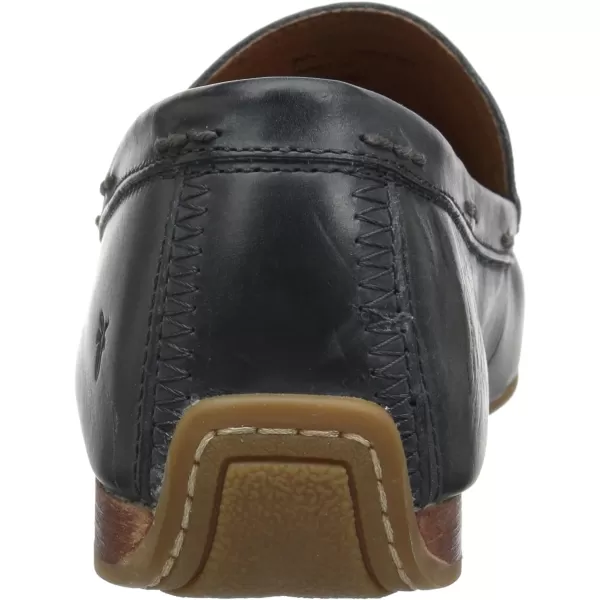 Frye Lewis Venetian Loafers for Men Hand-Crafted with Antique Pull-Up Leather with Moccasin Construction, Full Rubber Outsole, and Modified Heel – ¾” Heel Height