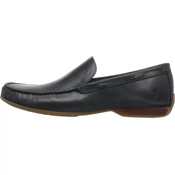Frye Lewis Venetian Loafers for Men Hand-Crafted with Antique Pull-Up Leather with Moccasin Construction, Full Rubber Outsole, and Modified Heel – ¾” Heel Height