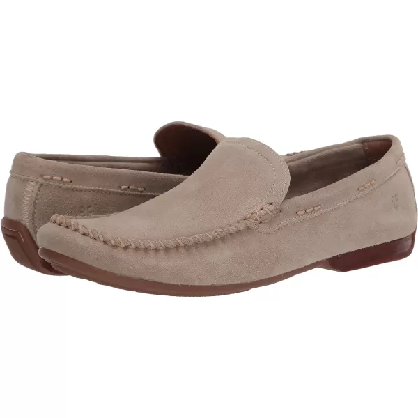 Frye Lewis Venetian Loafers for Men Hand-Crafted with Antique Pull-Up Leather with Moccasin Construction, Full Rubber Outsole, and Modified Heel – ¾” Heel Height