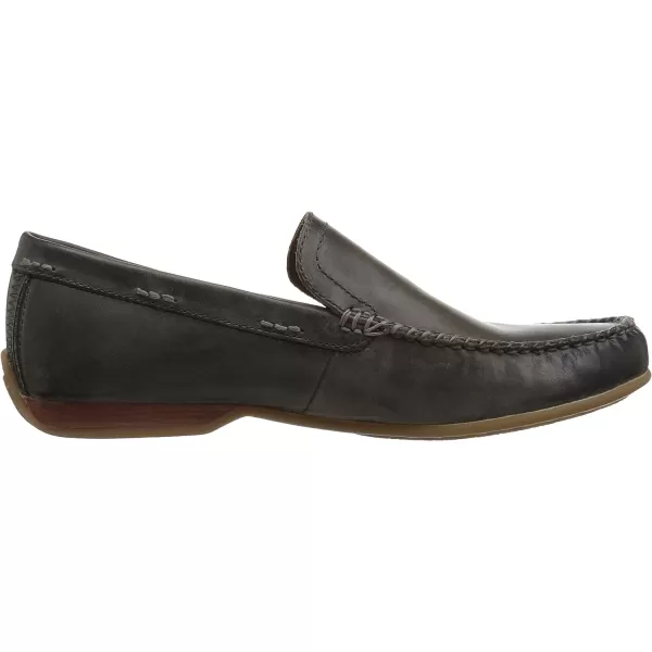 Frye Lewis Venetian Loafers for Men Hand-Crafted with Antique Pull-Up Leather with Moccasin Construction, Full Rubber Outsole, and Modified Heel – ¾” Heel Height