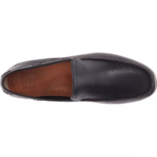 Frye Lewis Venetian Loafers for Men Hand-Crafted with Antique Pull-Up Leather with Moccasin Construction, Full Rubber Outsole, and Modified Heel – ¾” Heel Height