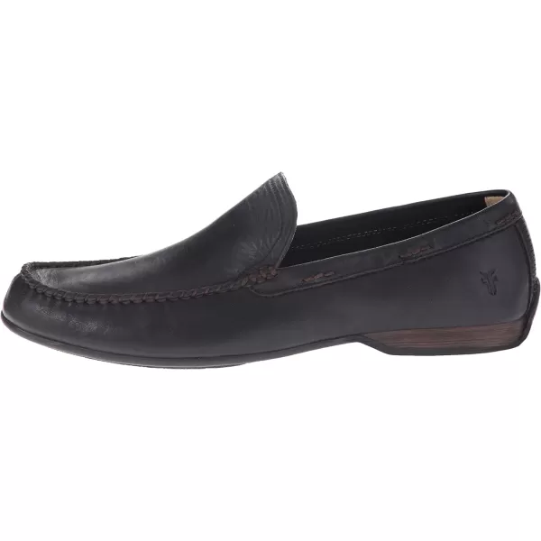 Frye Lewis Venetian Loafers for Men Hand-Crafted with Antique Pull-Up Leather with Moccasin Construction, Full Rubber Outsole, and Modified Heel – ¾” Heel Height