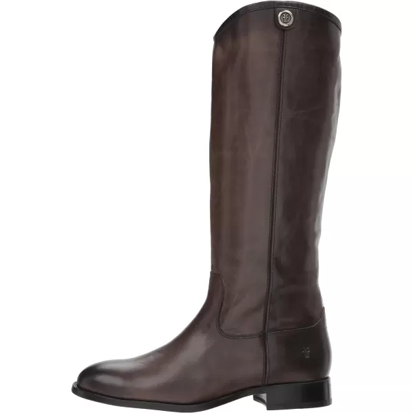 Frye Melissa Button 2 Equestrian-Inspired Tall Boots for Women Made from Hard-Wearing Vintage Leather with Antique Metal Hardware and Leather Outsole – 15 ½” Shaft Height