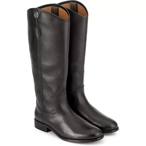 Frye Melissa Button 2 Equestrian-Inspired Tall Boots for Women Made from Hard-Wearing Vintage Leather with Antique Metal Hardware and Leather Outsole – 15 ½” Shaft Height