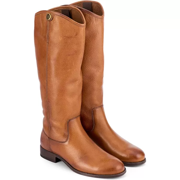 Frye Melissa Button 2 Equestrian-Inspired Tall Boots for Women Made from Hard-Wearing Vintage Leather with Antique Metal Hardware and Leather Outsole – 15 ½” Shaft Height