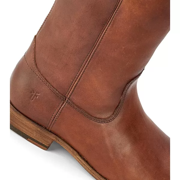 Frye Melissa Button 2 Equestrian-Inspired Tall Boots for Women Made from Hard-Wearing Vintage Leather with Antique Metal Hardware and Leather Outsole – 15 ½” Shaft Height