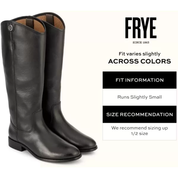 Frye Melissa Button 2 Equestrian-Inspired Tall Boots for Women Made from Hard-Wearing Vintage Leather with Antique Metal Hardware and Leather Outsole – 15 ½” Shaft Height