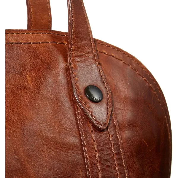 Frye Melissa Leather Domed Zip Satchel