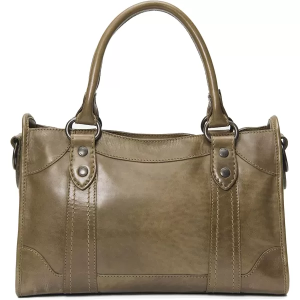 Frye Melissa Zip Satchel Leather Handbag