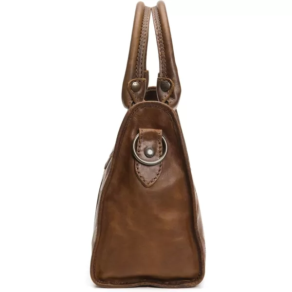 Frye Melissa Zip Satchel Leather Handbag