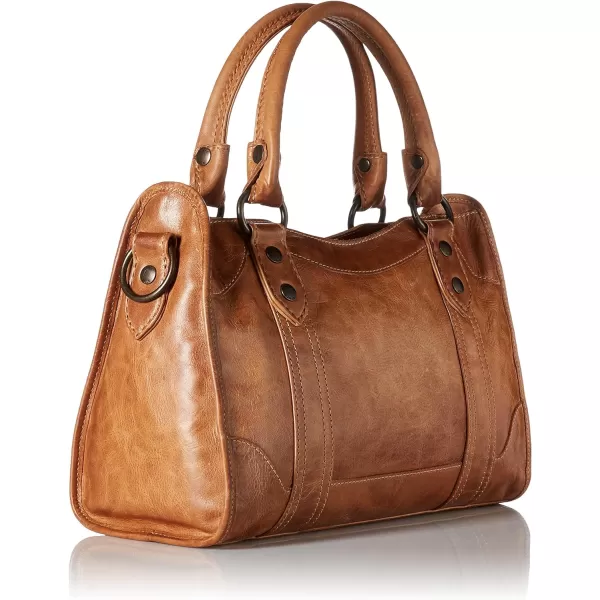 Frye Melissa Zip Satchel Leather Handbag