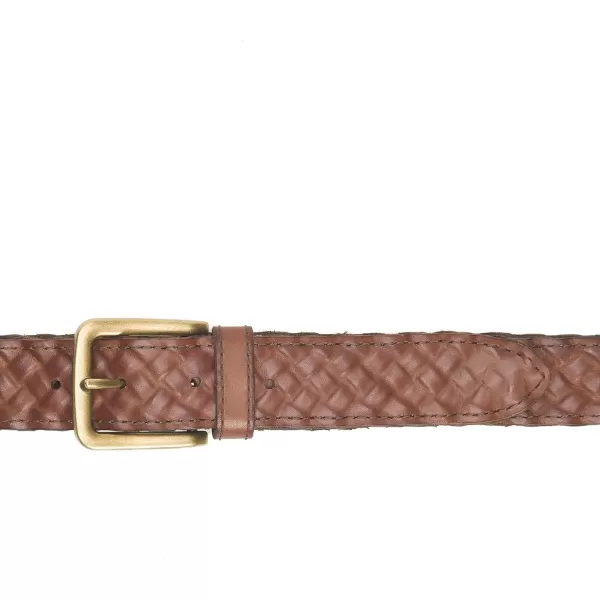 Frye Men's Leather Woven Belt