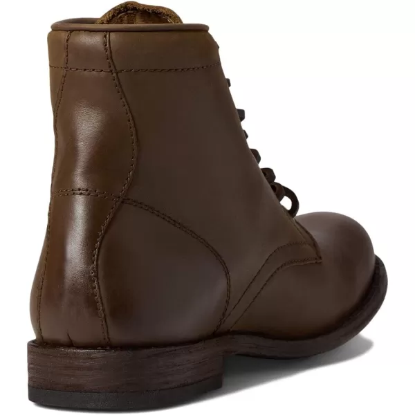 Frye Tyler Lace Up Boots for Men Crafted from Soft Vintage Leather with Blake Construction, Burnished Toe and Heel, and Rubber Inserts on Leather Soles – 5 ¾” Shaft Height