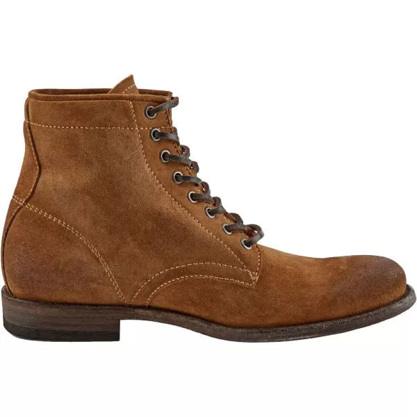 Frye Tyler Lace Up Boots for Men Crafted from Soft Vintage Leather with Blake Construction, Burnished Toe and Heel, and Rubber Inserts on Leather Soles – 5 ¾” Shaft Height