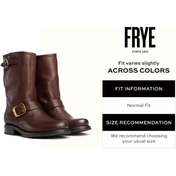 Frye Veronica Short Boots for Women Made from Full-Grain Leather with Antique Metal Hardware, Goodyear Welt Construction, and Rubber Lug Soles – 6 ¾” Shaft Height